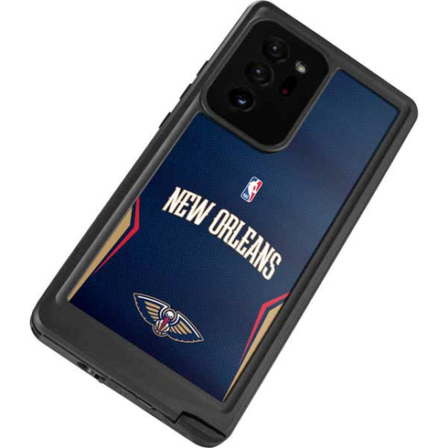 NBA New Orleans Pelicans Jersey Galaxy Note20 Ultra 5G Waterproof Case